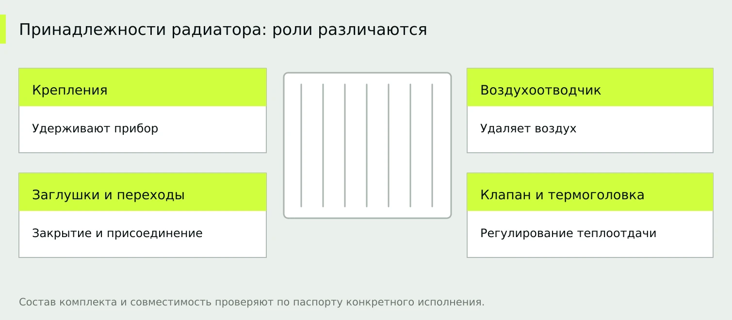 Функции принадлежностей; карточки не задают места установки.